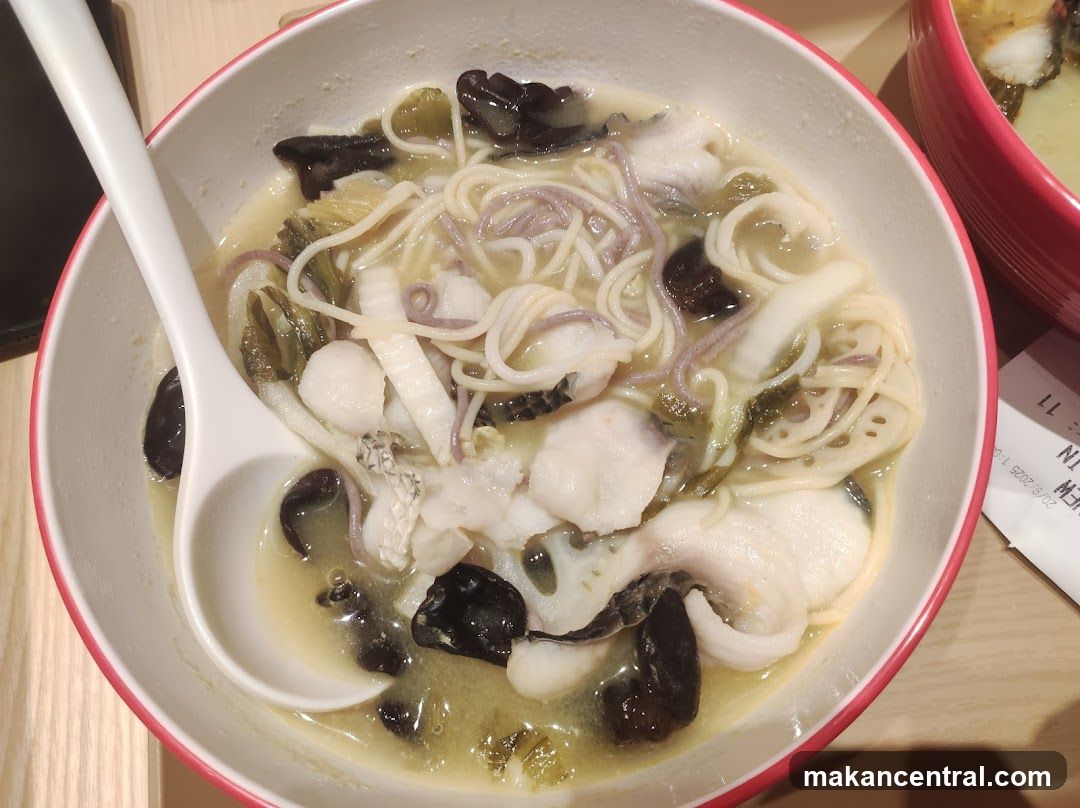 Fish and Noodle Soup
