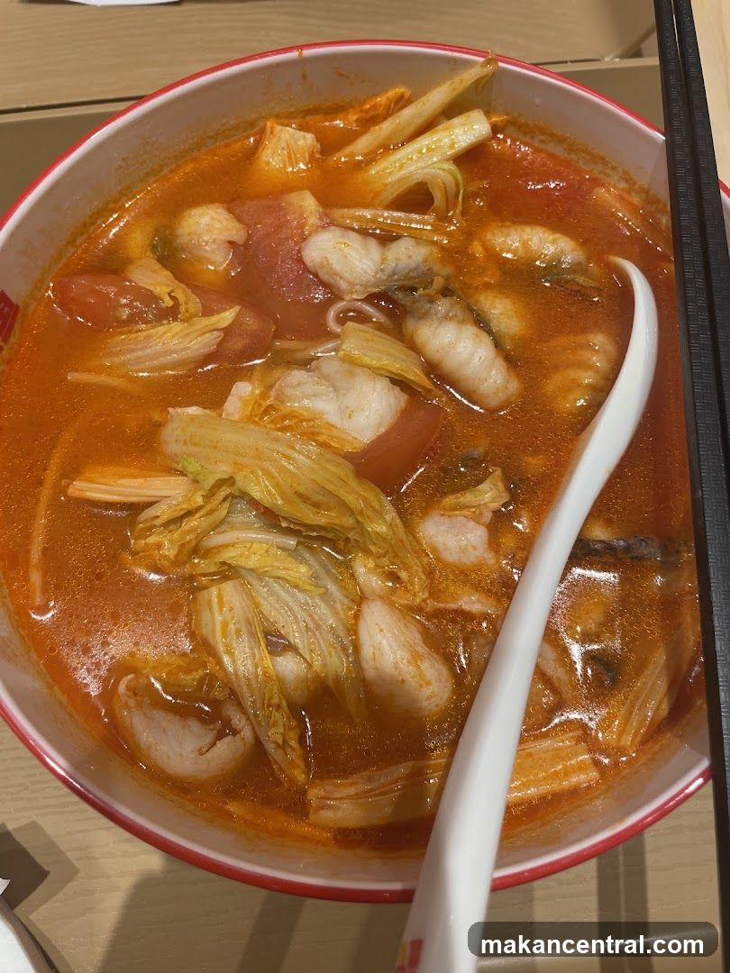 Spicy Noodle Soup
