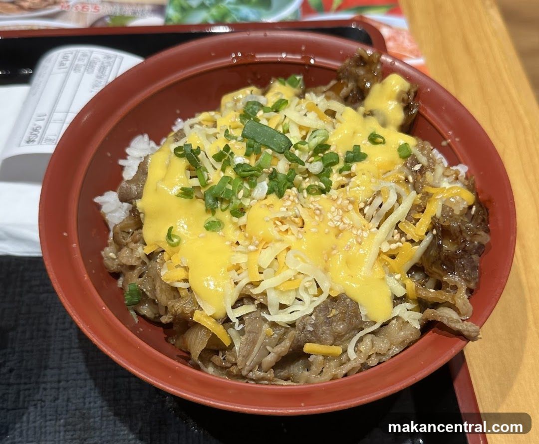 Beef Bowl with Cheese