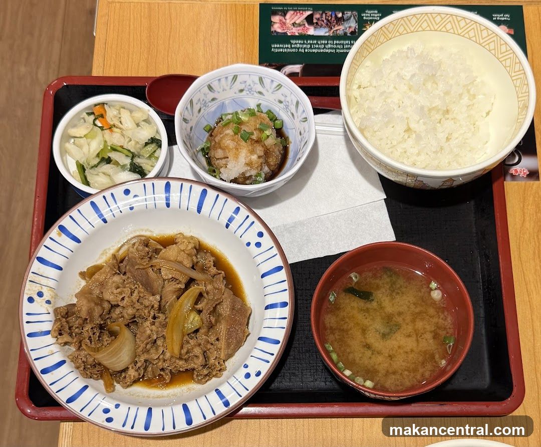 Beef Bowl Meal