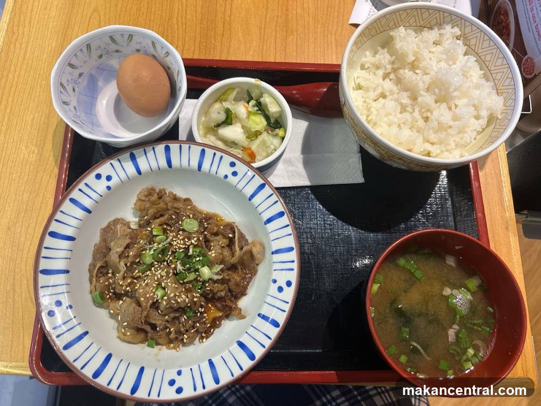 Beef Bowl Meal