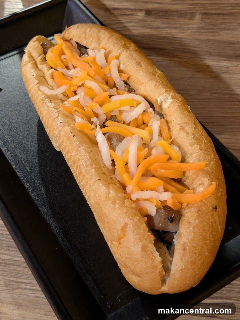 Sandwich with Pickled Vegetables