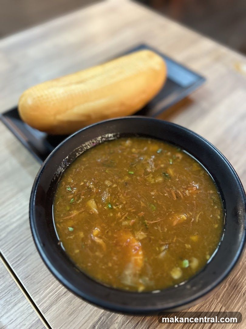 Bowl of Stew with Bread