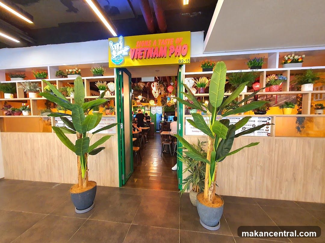 Signs A Taste of Vietnam Pho