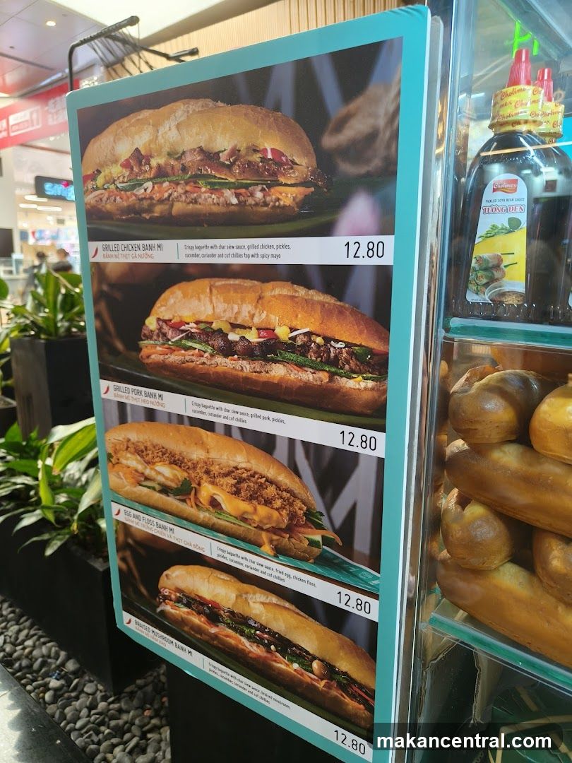 Banh Mi Menu