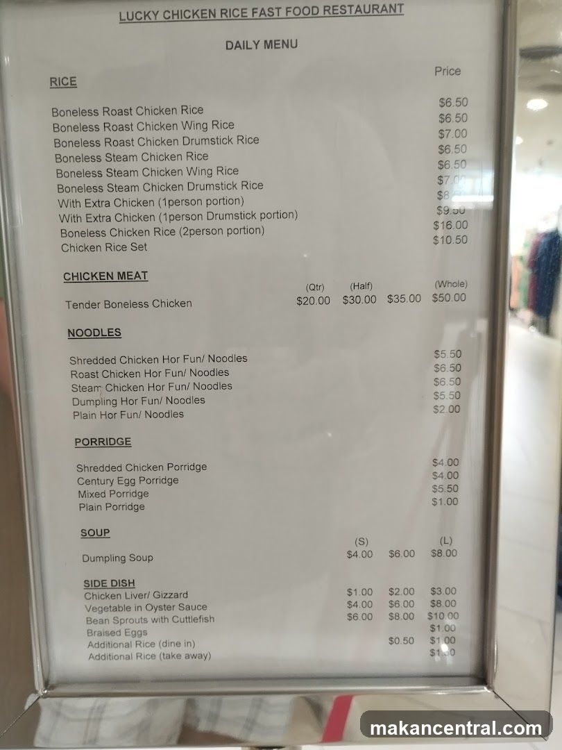 DAILY MENU