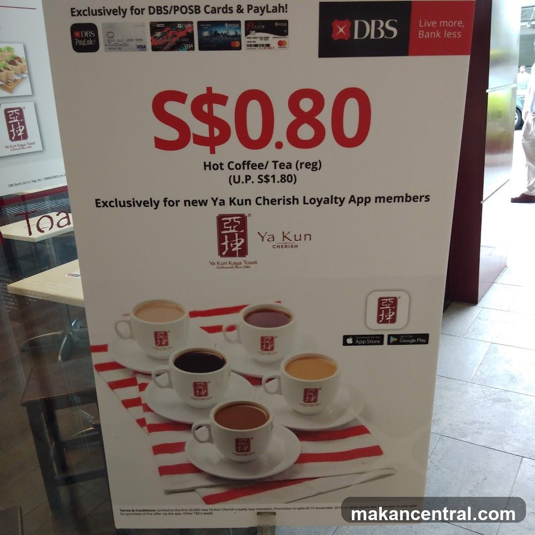 Ya Kun Kaya Toast Promotion