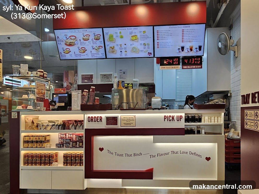 Ya Kun Kaya Toast Counter