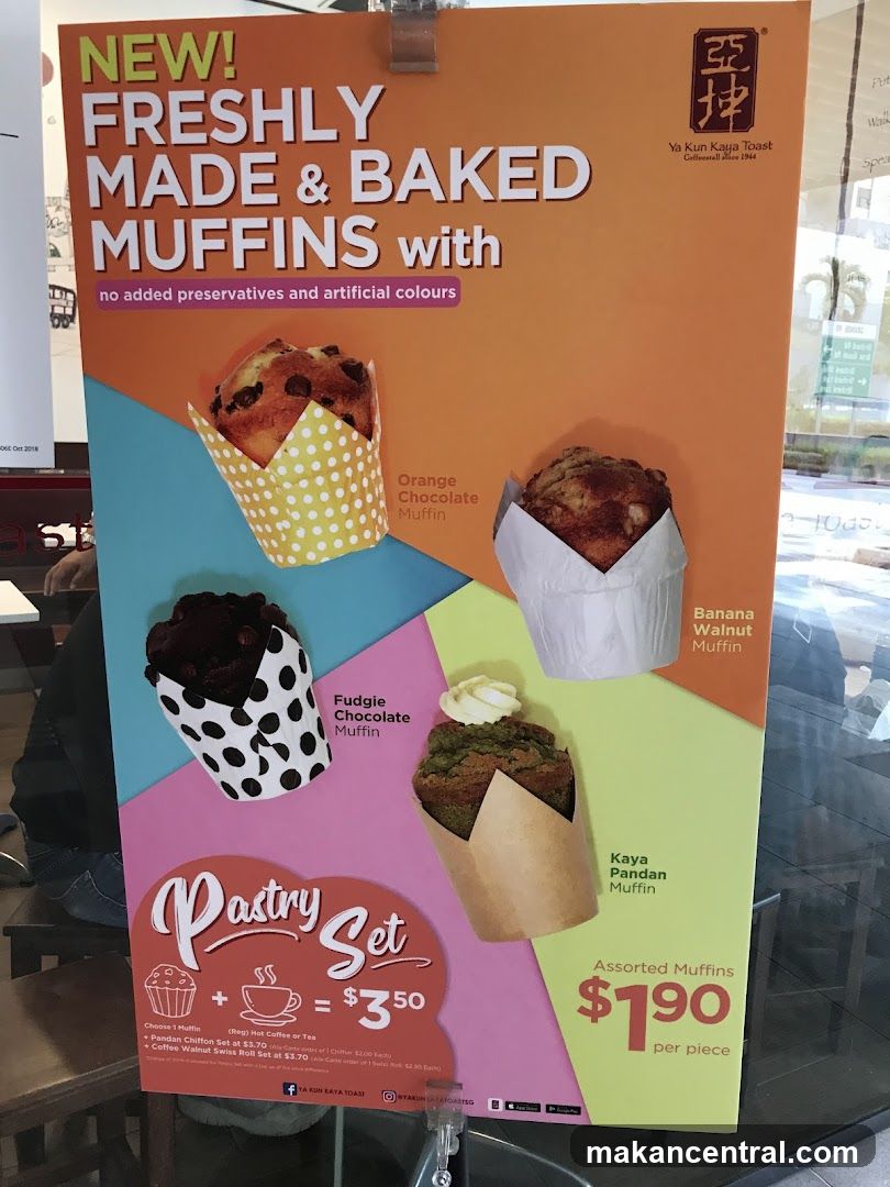 Ya Kun Kaya Toast Muffins Promotion