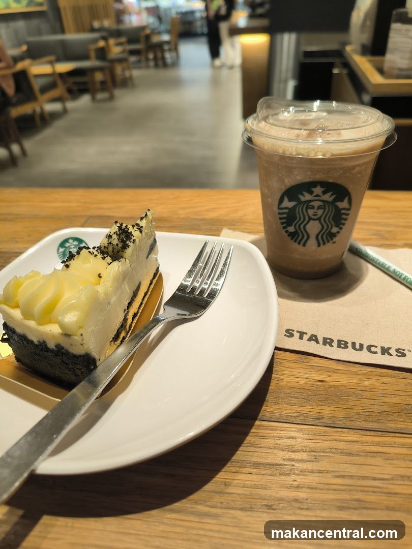 Starbucks Dessert and Drink