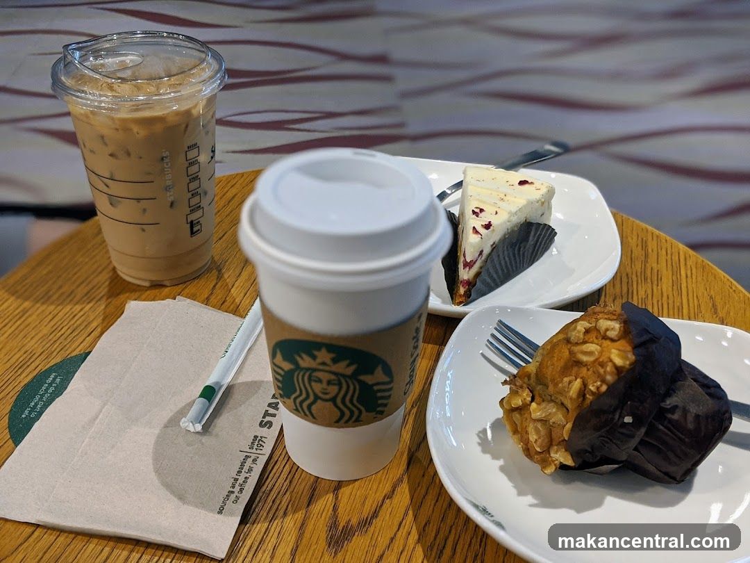 Starbucks Coffee and Pastries