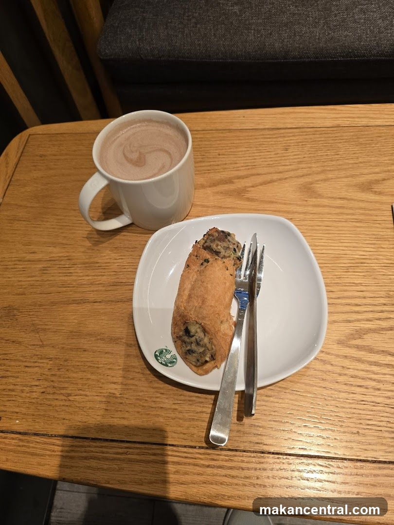 Hot Chocolate and Pastry