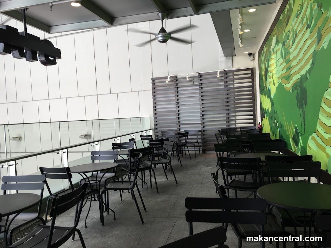 Cafe Interior with Seating