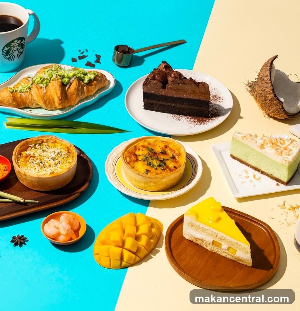 Assortment of Desserts and Savory Pastries
