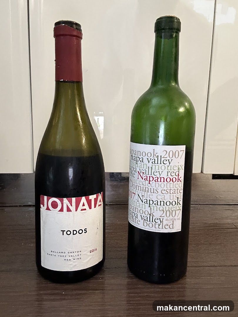 Two Bottles of Red Wine