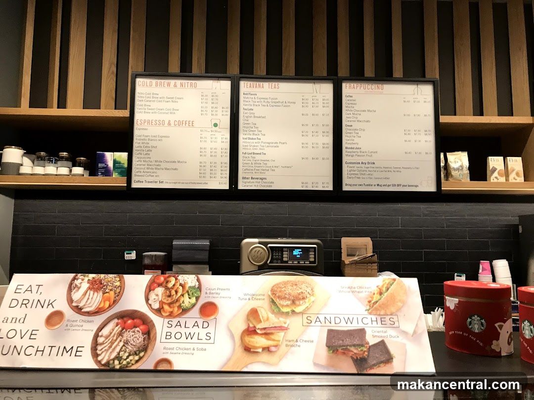 Menu and Food Display