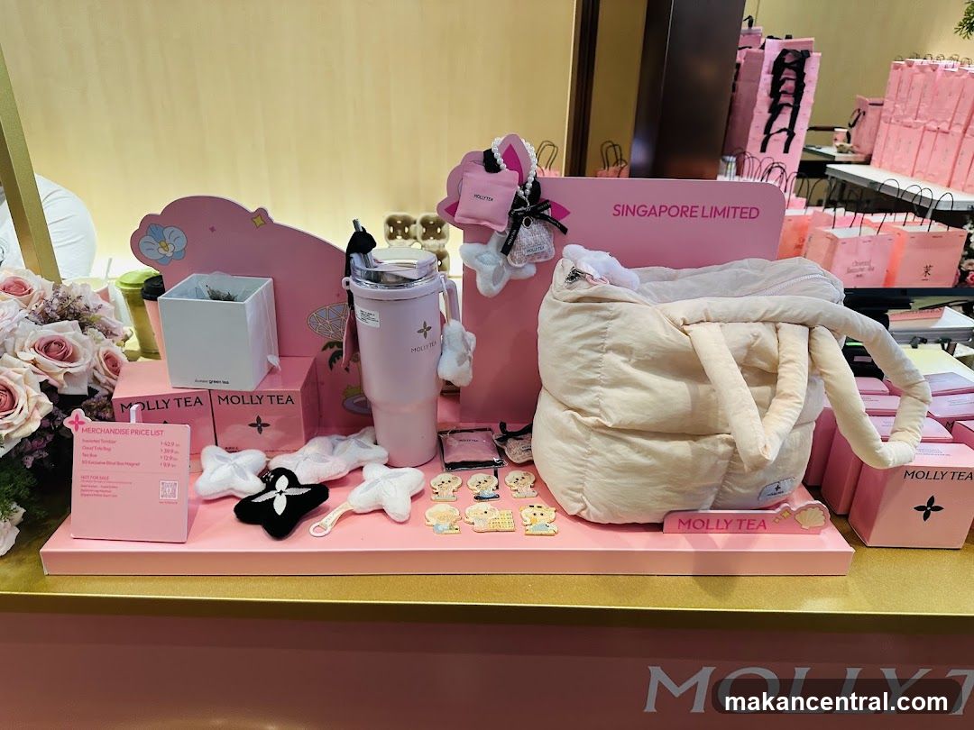 Molly Tea Merchandise Display