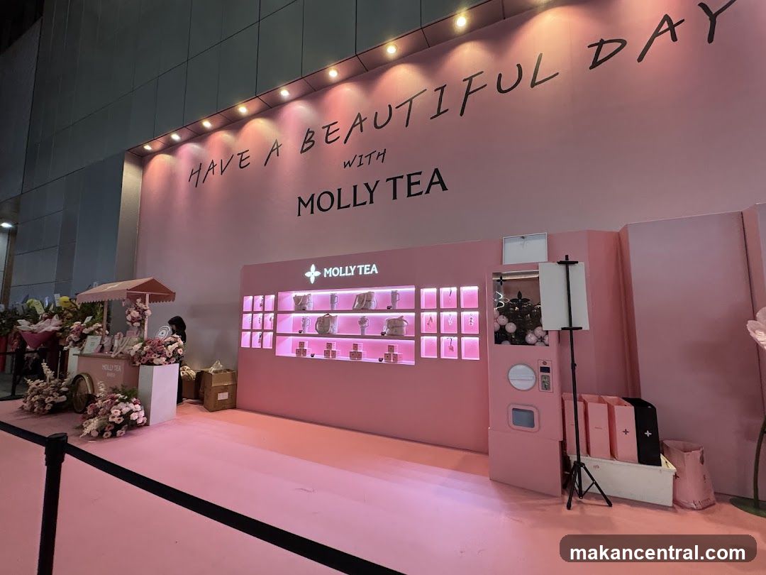 Molly Tea Pop-Up Display