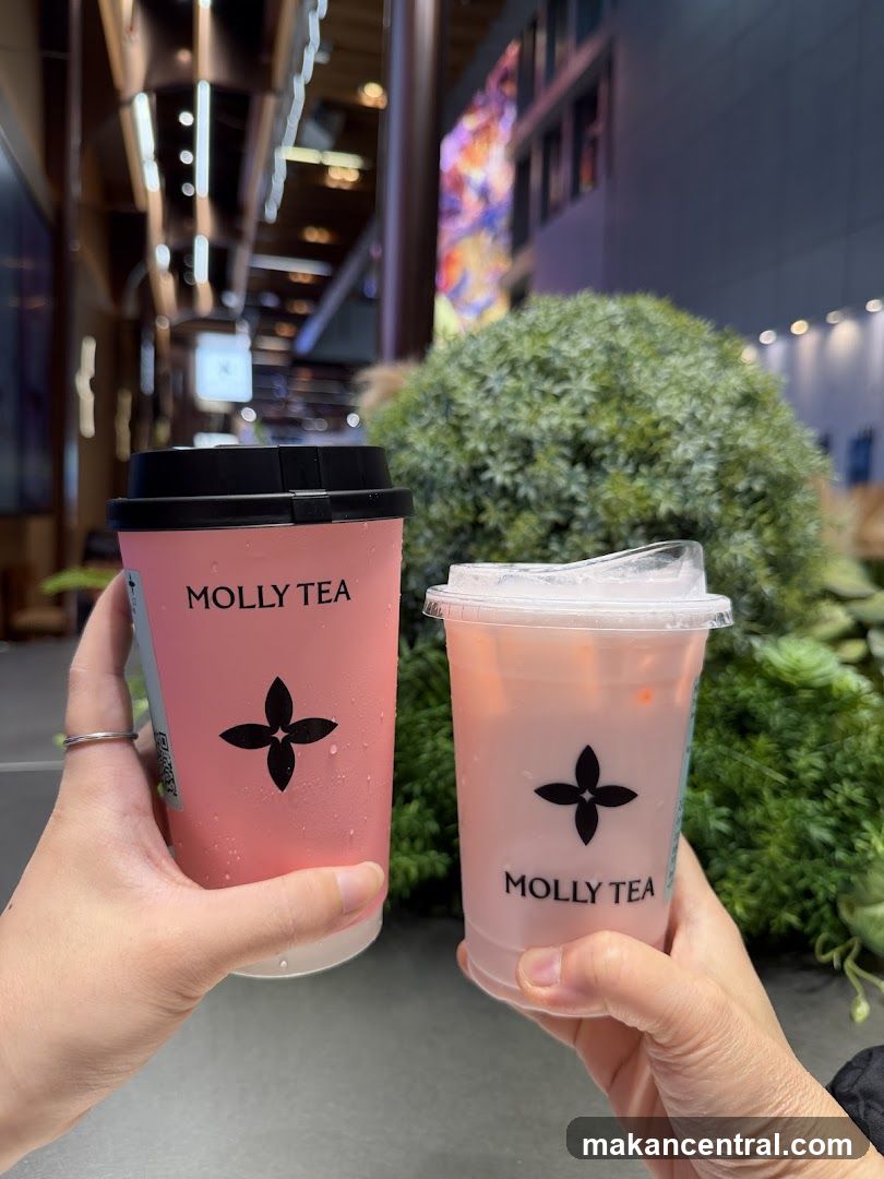 Two Drinks from Molly Tea