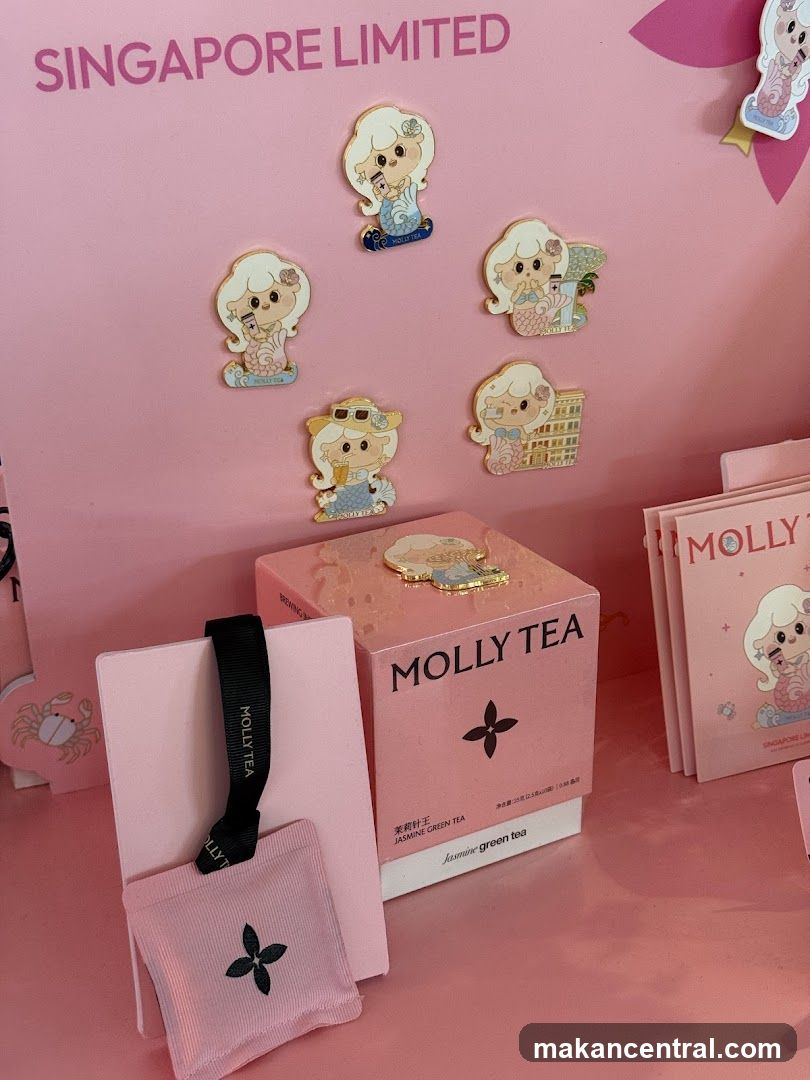 Molly Tea Merchandise Display