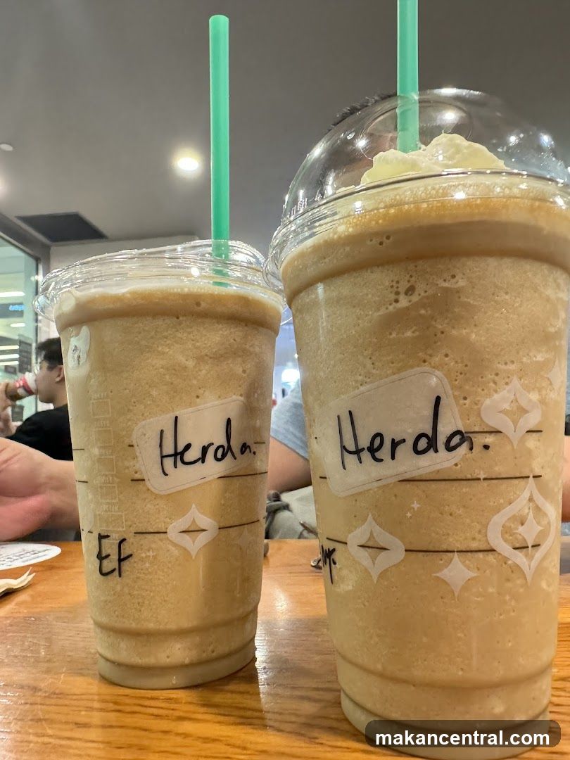 Two Frappuccinos