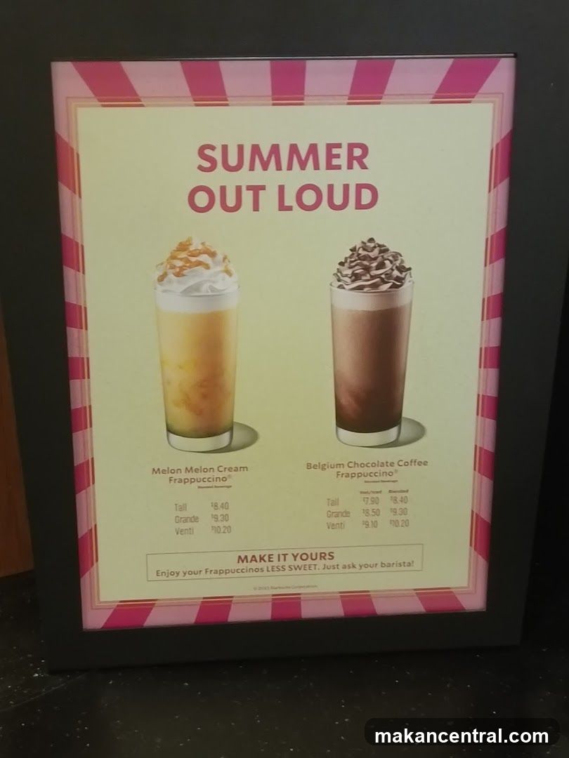 Summer Frappuccino Promotion