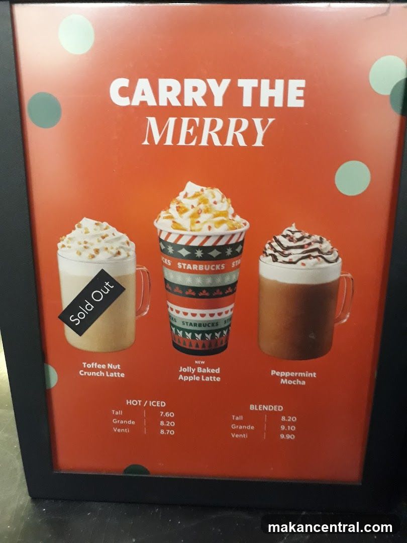 Starbucks Holiday Drinks