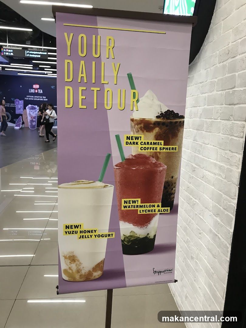 Frappuccino Drinks Advertisement