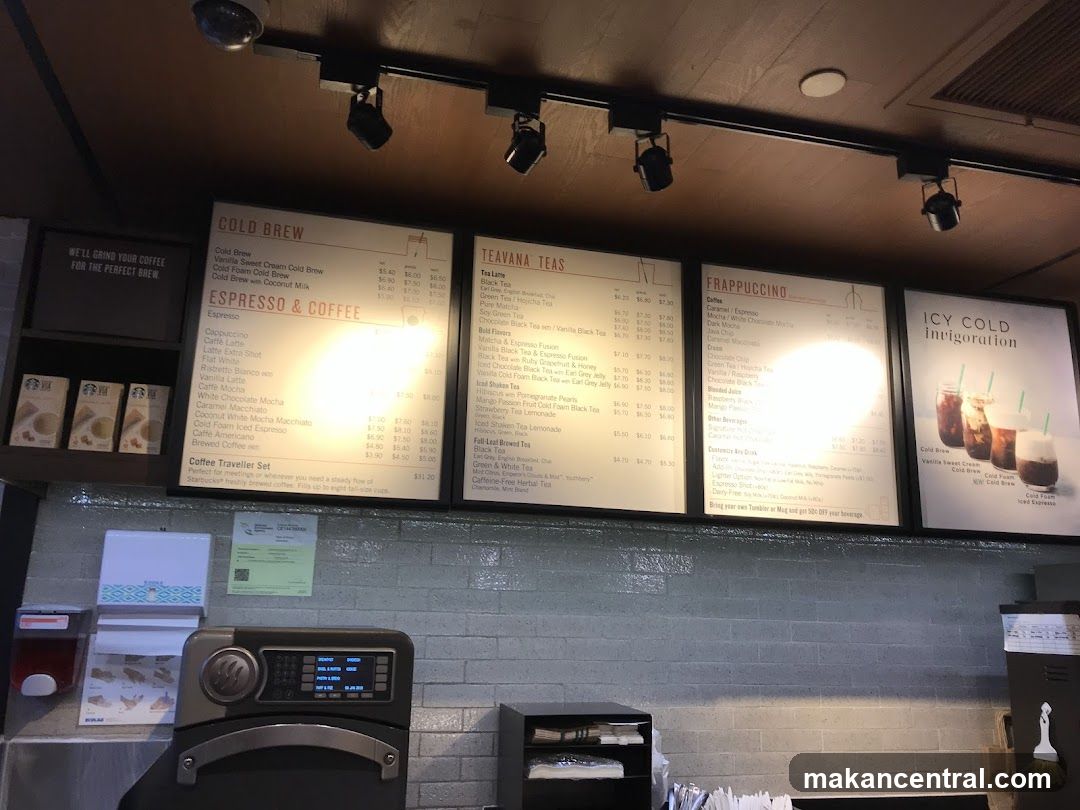 Starbucks Menu