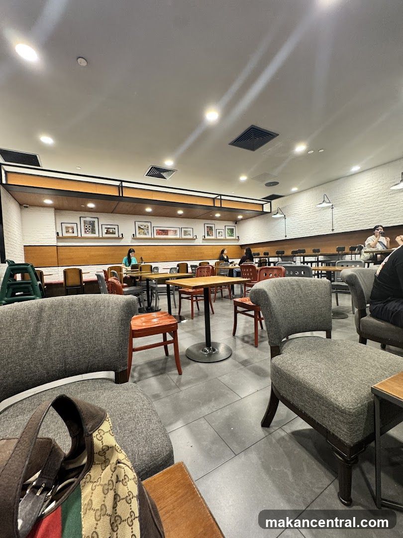 Cafe Interior with Seating