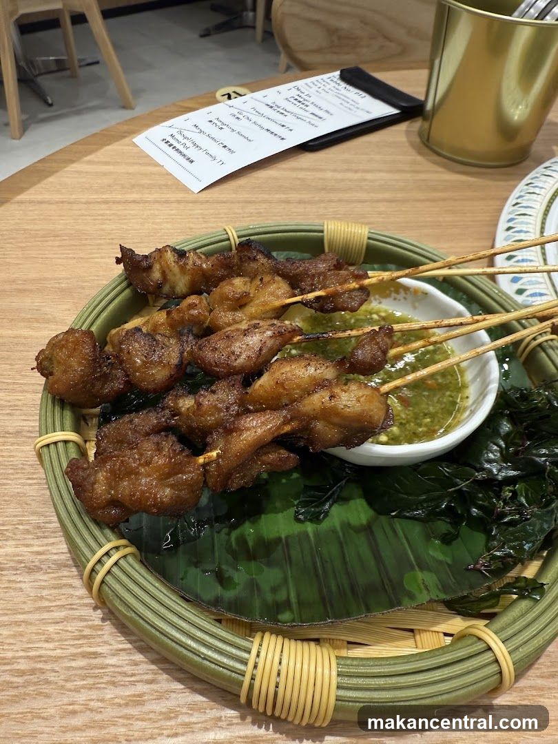 Chicken Satay with Dipping Sauce