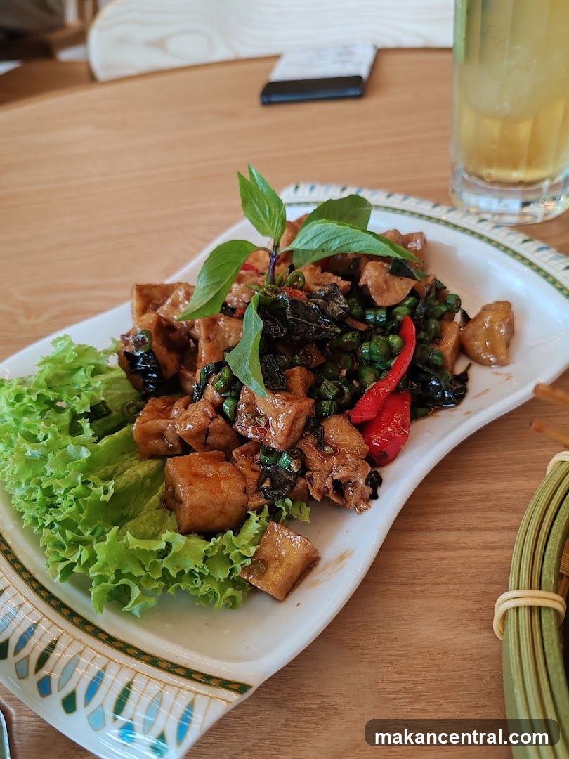 Tofu Stir-fry with Basil