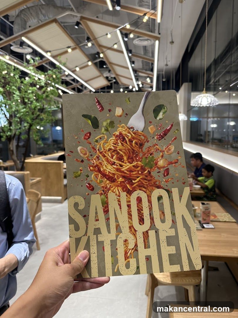 Sanook Kitchen Menu