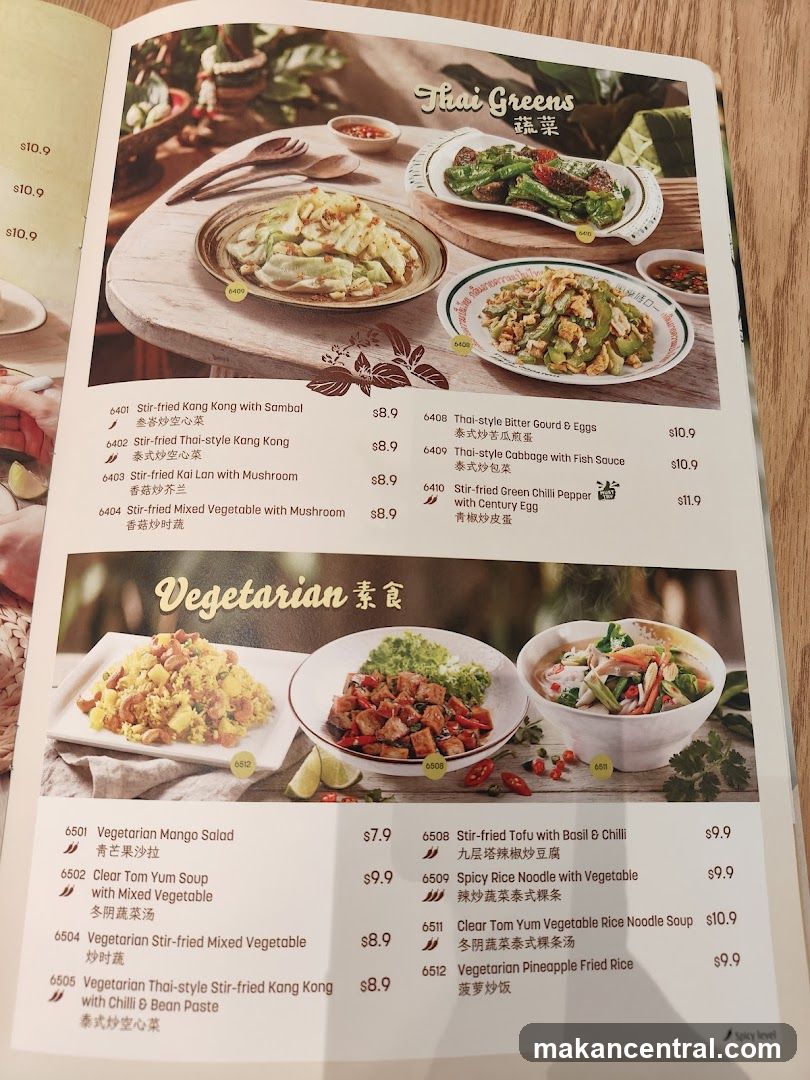 Thai Greens & Vegetarian