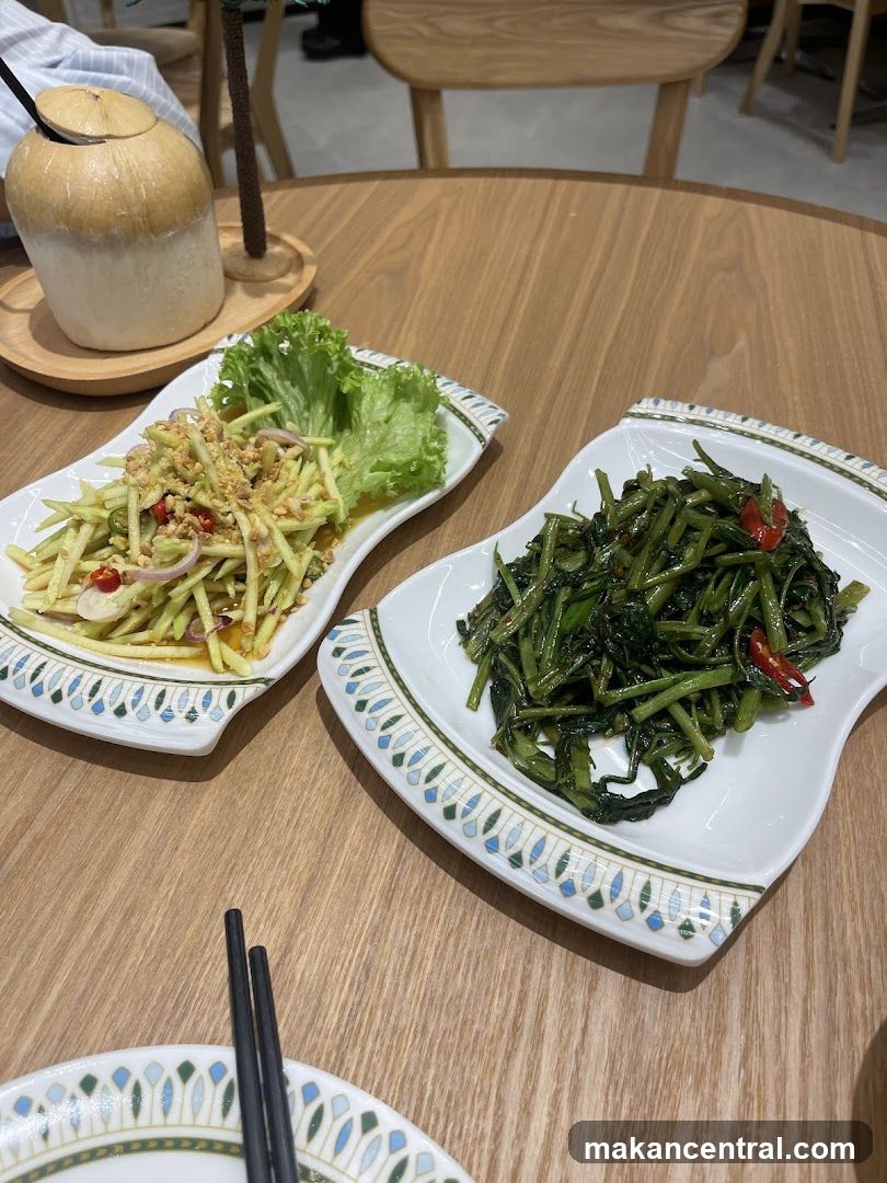 Thai Food on Table