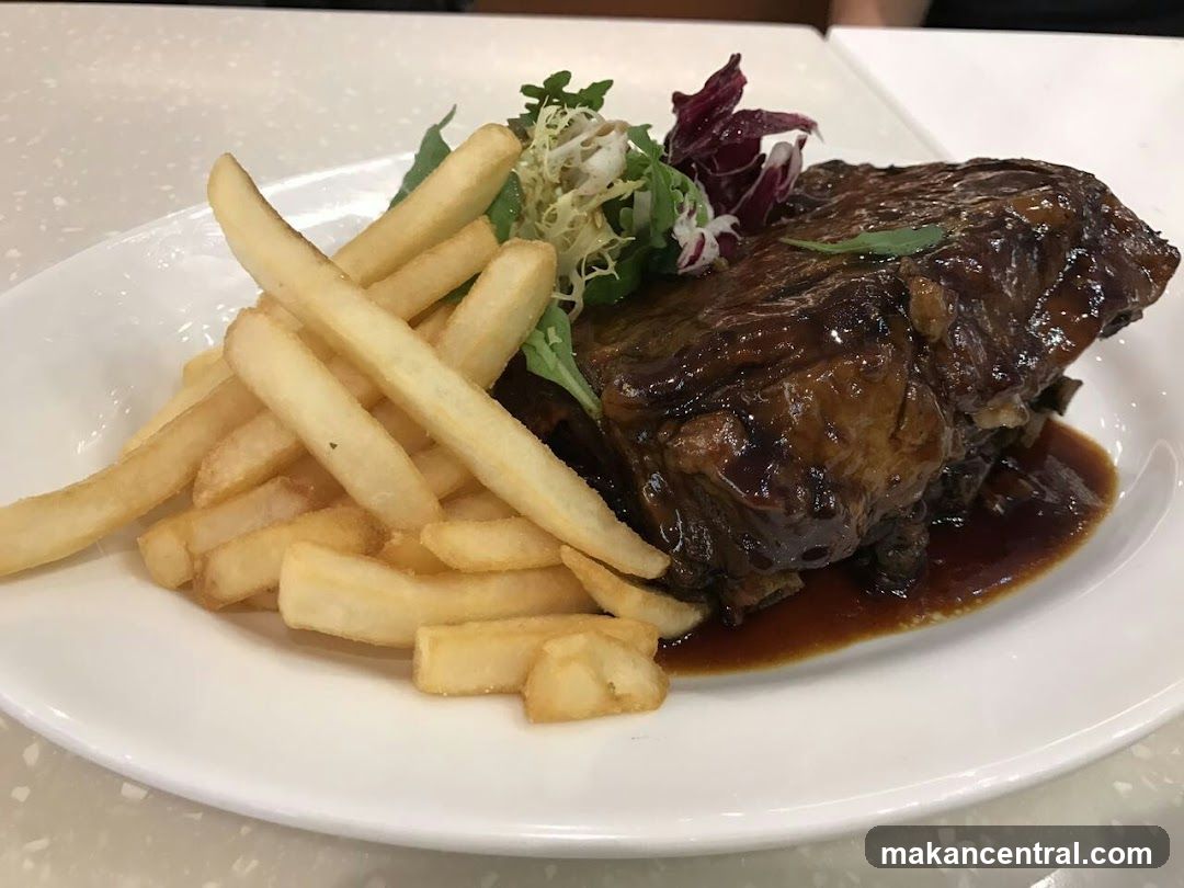 Braised Short Ribs with Fries