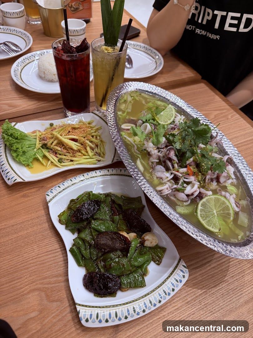 Thai Food Spread