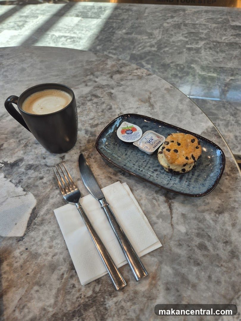 Coffee and Scone