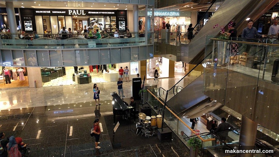 Mall Interior with Live Music