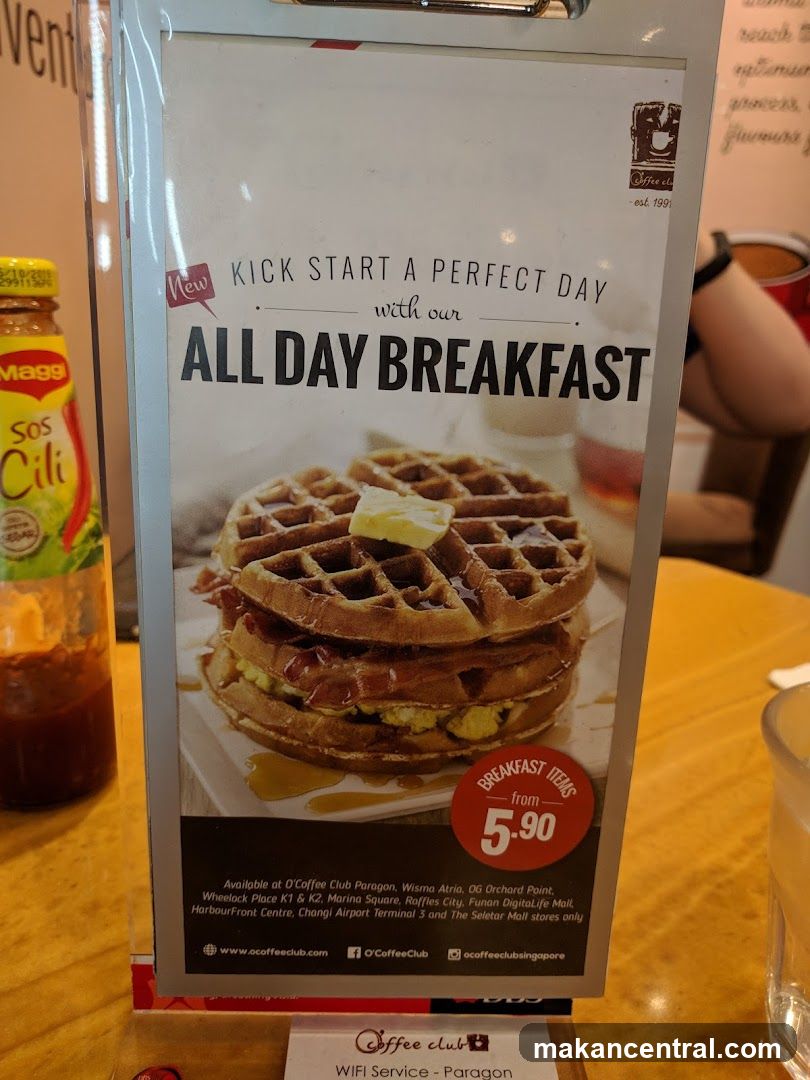 All Day Breakfast Menu