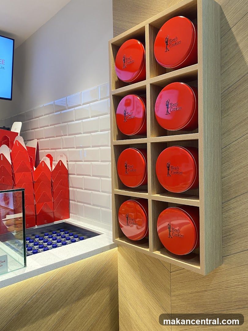 Ben's Cookies Display