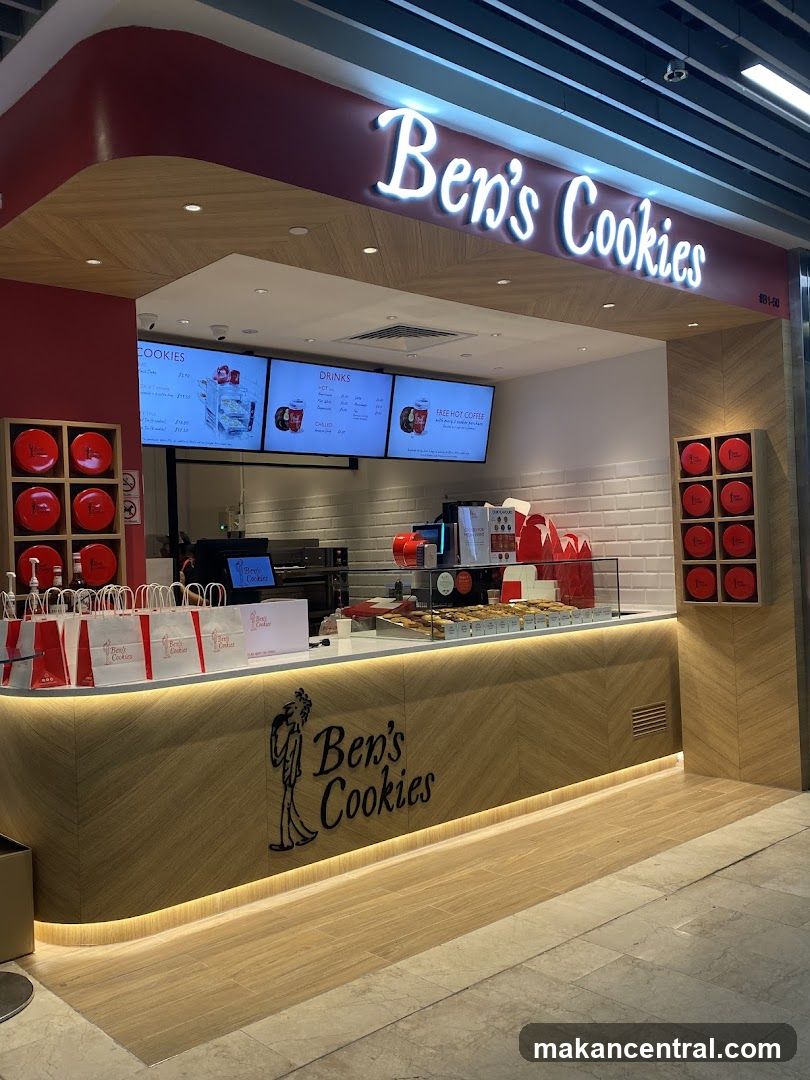 Ben's Cookies Storefront