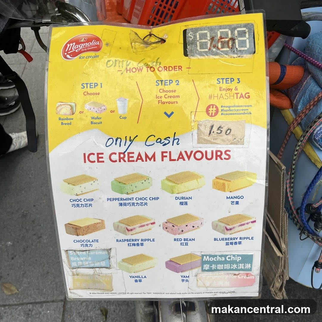 Magnolia Ice Cream Flavours
