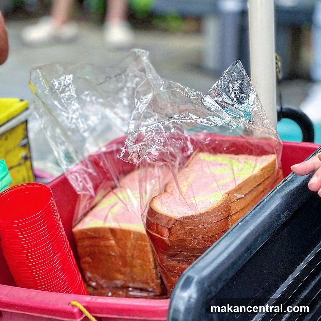 Sandwiches in plastic bags