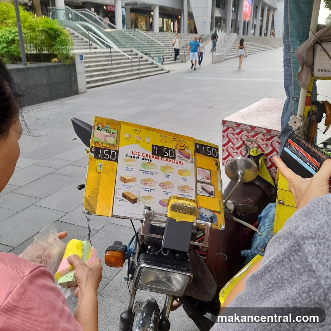 Ice Cream Cart Menu
