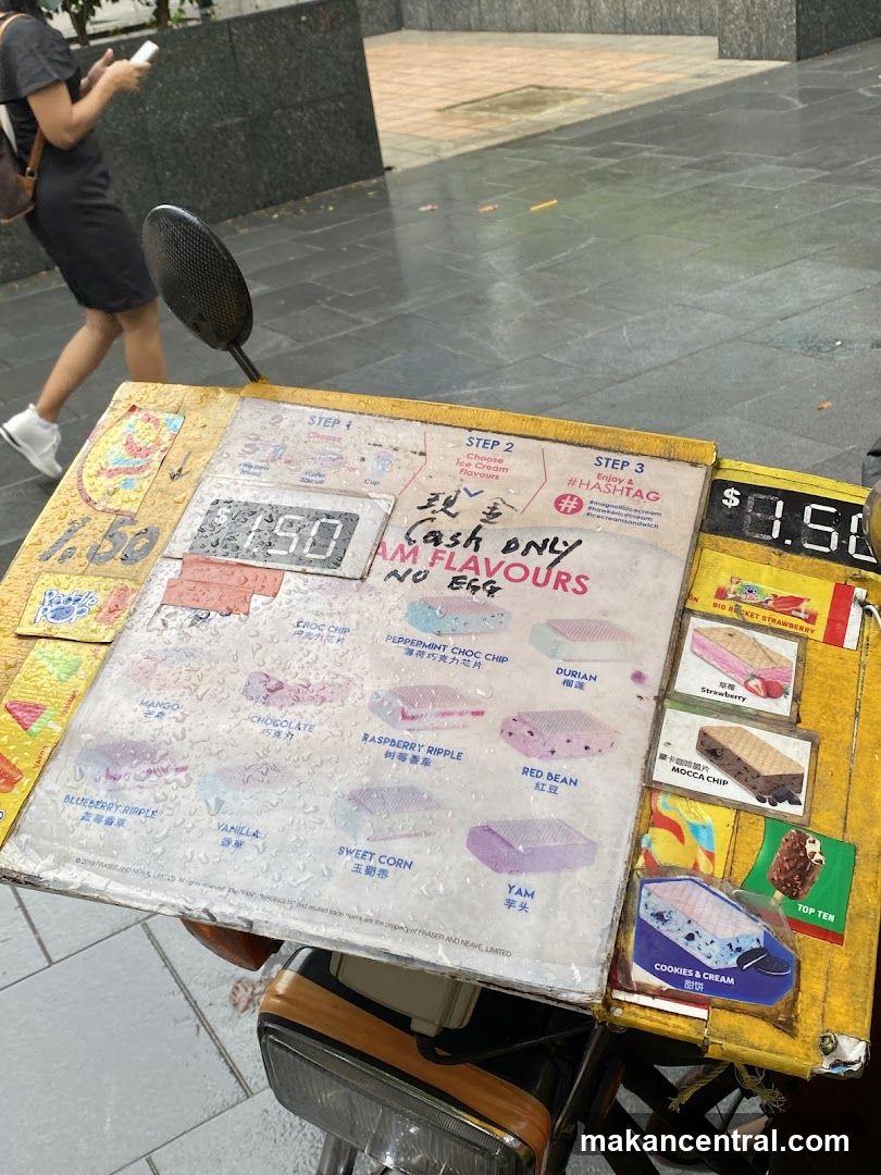 Ice Cream Menu