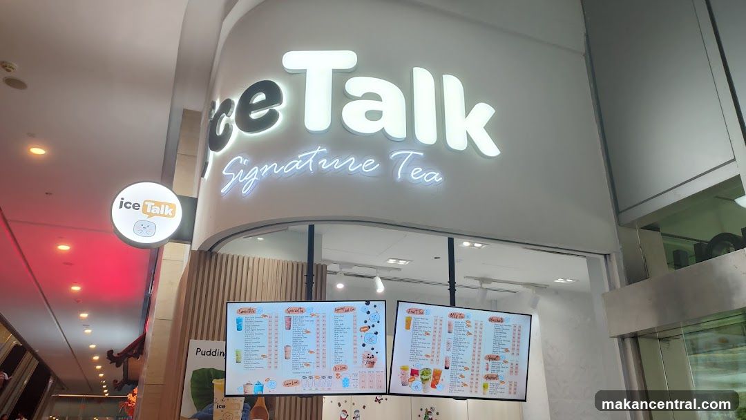 Ice Talk Signature Tea Menu