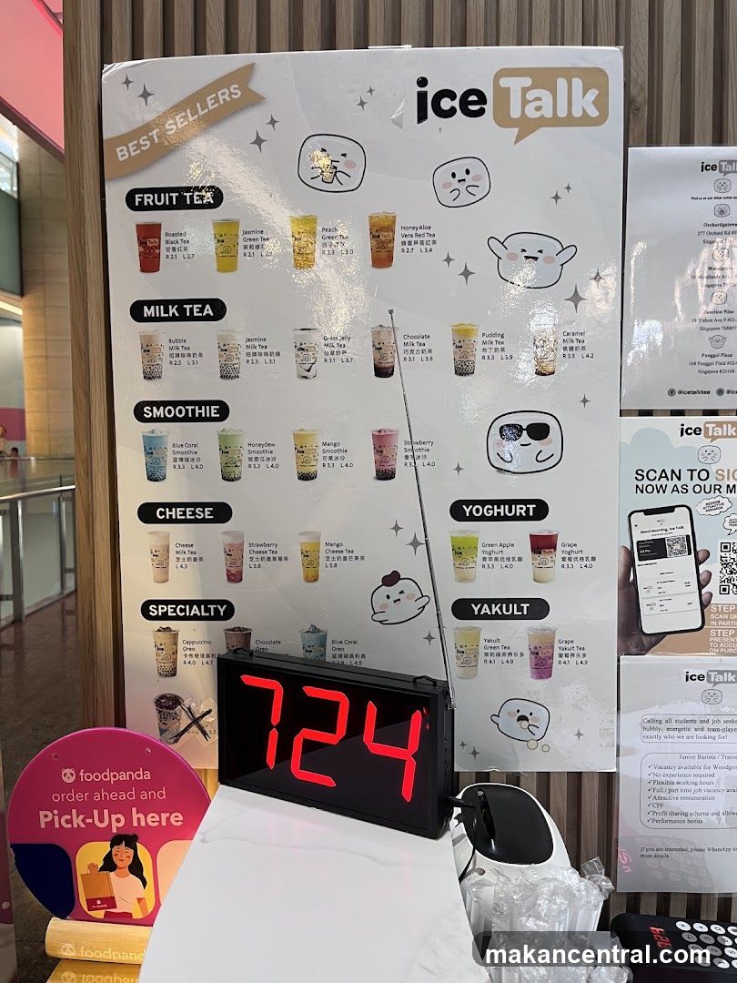 ice Talk Menu