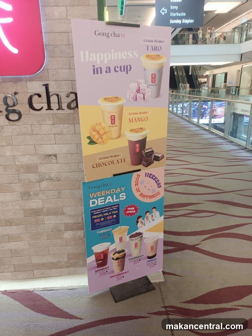 Gong Cha Promotions