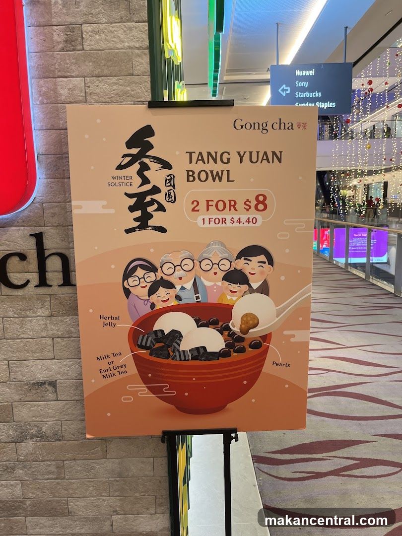 Gong cha Tang Yuan Bowl Promotion